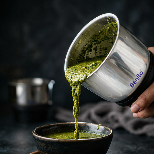 Combo 200ml - 600ml Stainless Steel Chutney Jar.