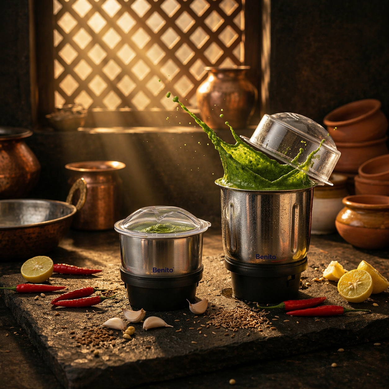 Combo 200ml - 600ml Stainless Steel Chutney Jar.