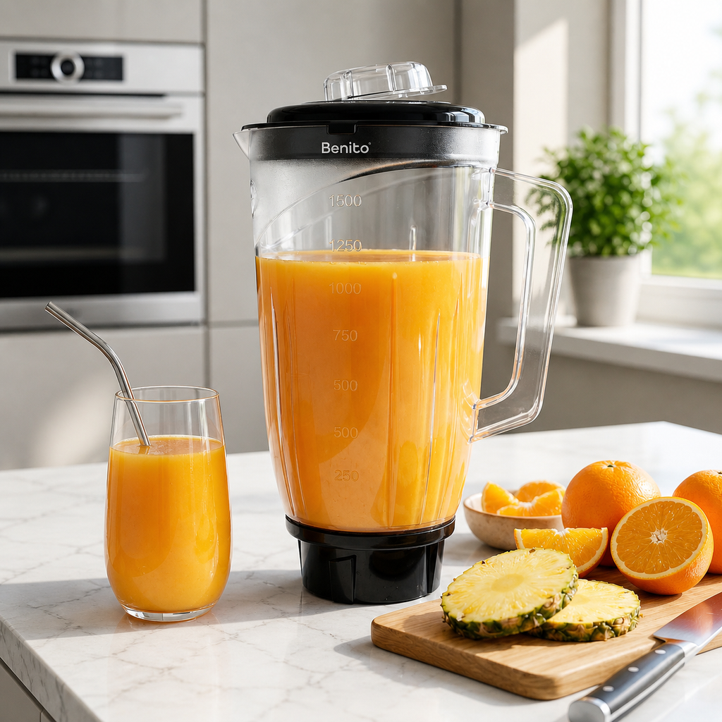 Nova 1.5L Polycarbonate Juicer Jar.
