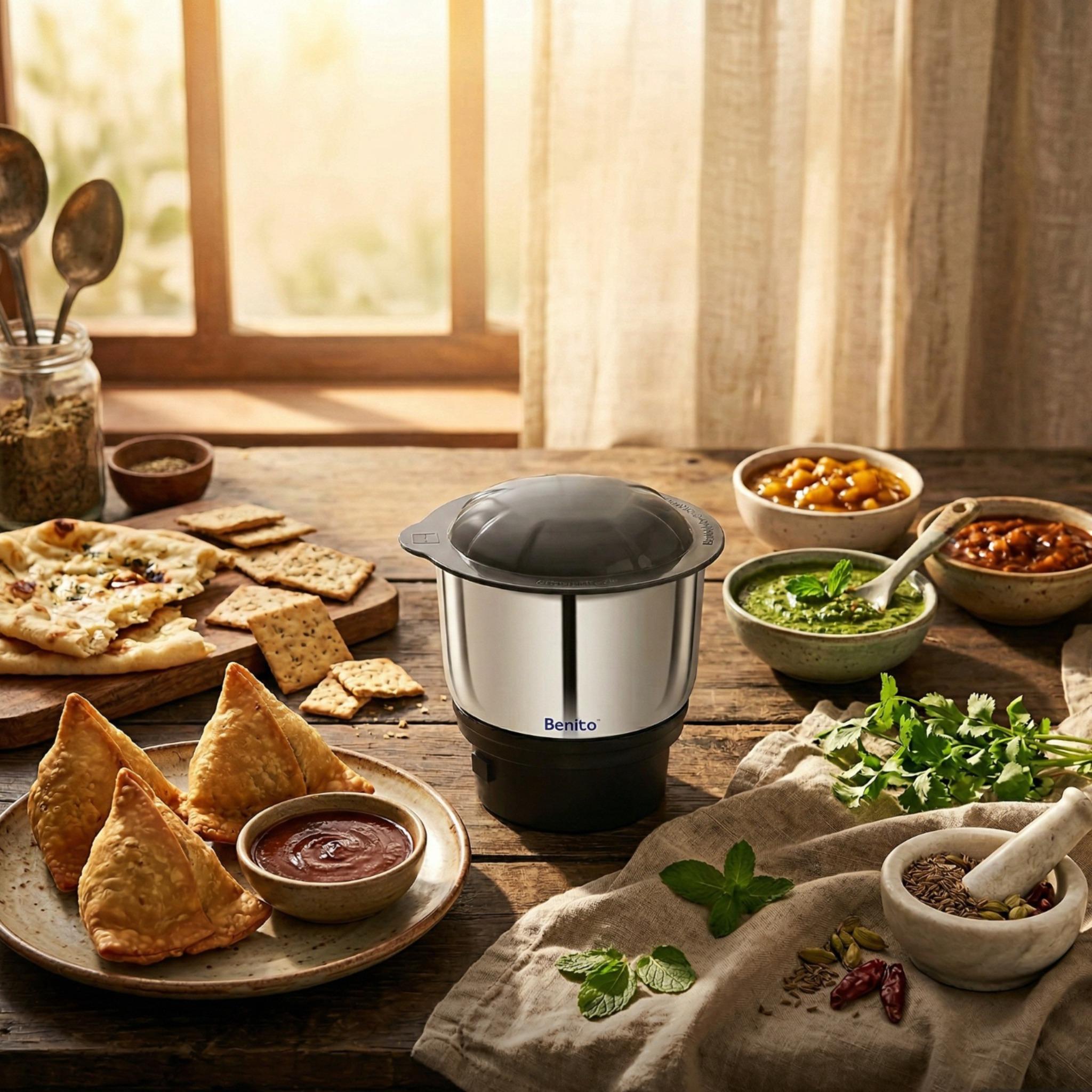 ECO 400ml Stainless Steel Chutney Jar.